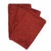 Timboo - Set van 3 washandjes - ROSEWOOD