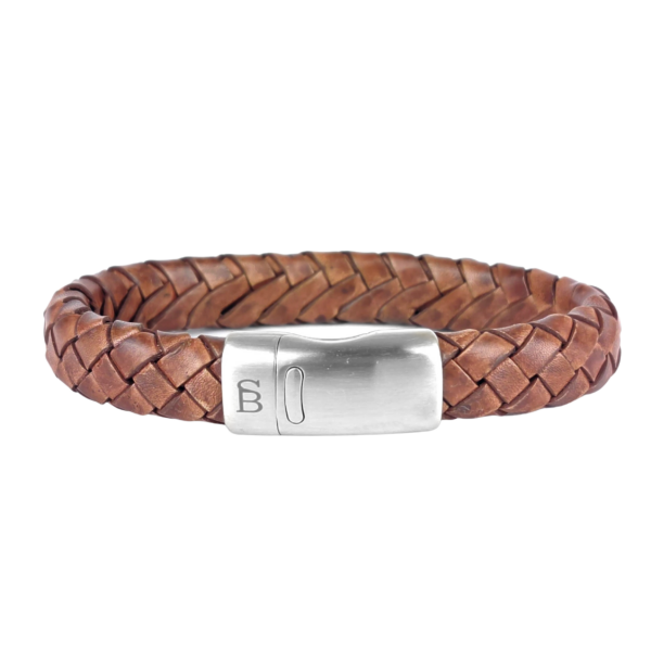 steel & barnett Leather Bracelet Cornall - Caramel