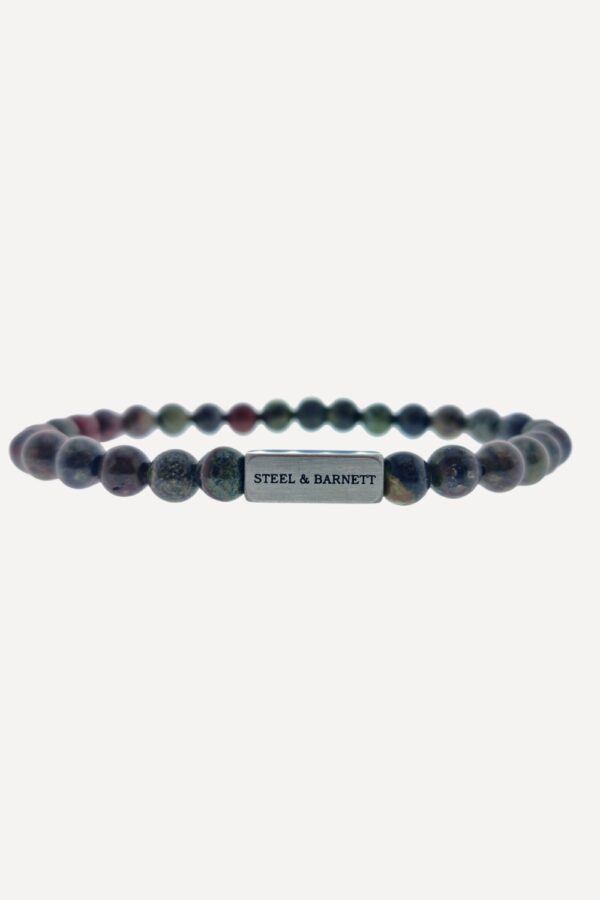 steel & barnett Stones Bracelet Natural Ned - Dragon Blood