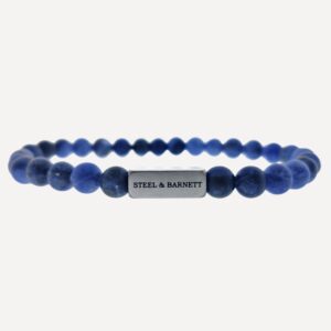 steel & barnett Stones Bracelet Natural Ned - Matt Sodalite