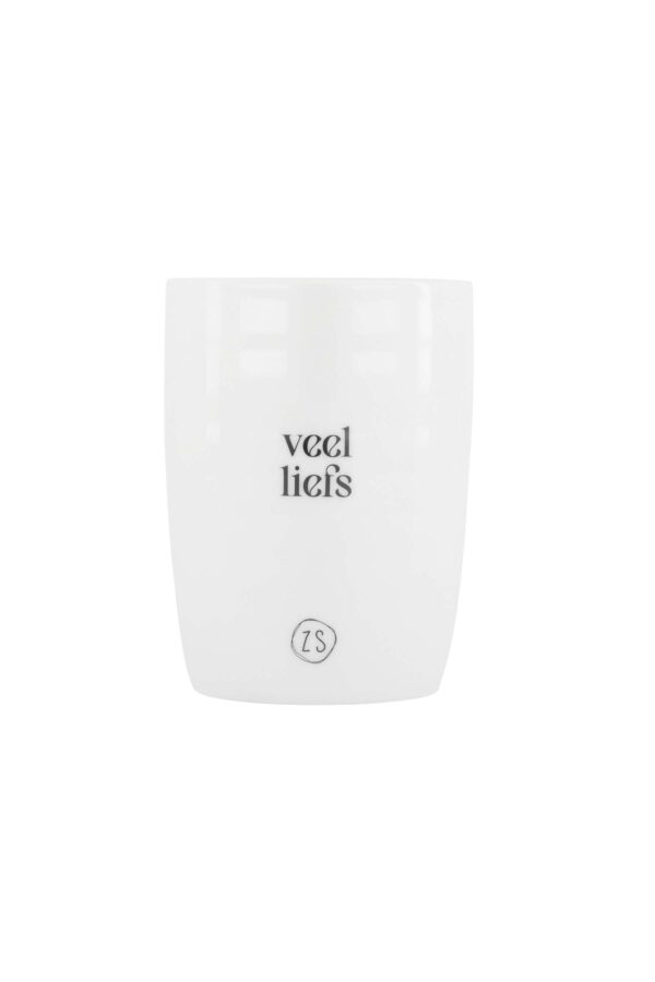 Zusss koffiemok veel liefs wit