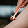 wondr Safety Razor Scheermes + Houder / Rosé Goud