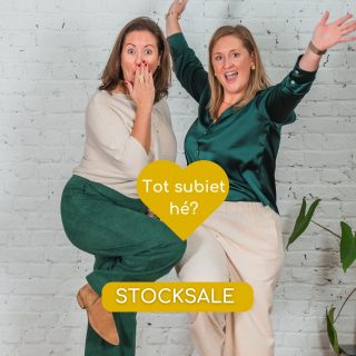 Tot subiet hé!! 😉✨
.
Scoor vandaag tijdens onze stockverkoop mooie artikelen aan straffe kortingen!
🛍️ Welkom van 10 - 12 u / 14 - 16u!
🛍️ Millesteenstraat 67, Dadizele
🛍️ Neem je eigen draagtas mee.
🛍️ Cadeautjes maken van de afgeprijsde artikelen doen we niet.
🛍️ Cadeaubonnen worden niet aanvaard voor de stocksale.
🛍️ Geen omruilingen mogelijk.
🛍️ De stocksale is enkel fysiek, niet online!
🛍️ Uiteraard kan je ook nieuwe collectie komen shoppen! 😉
.
#thankmelater #shoptillyoudrop
